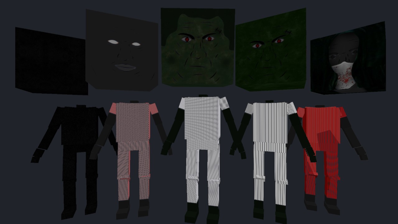 Red Hospital Character Texture Pack