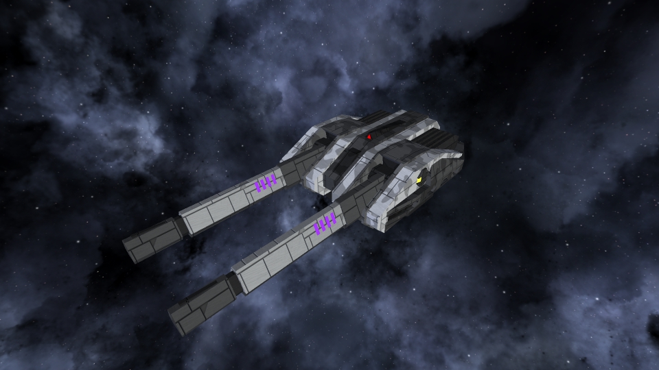 XT-22 Twin barrel turret (purple shot)