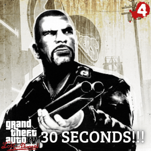 GTA IV TLAD 30 Seconds Countdown Music for L4D1 FINALE MUSIC
