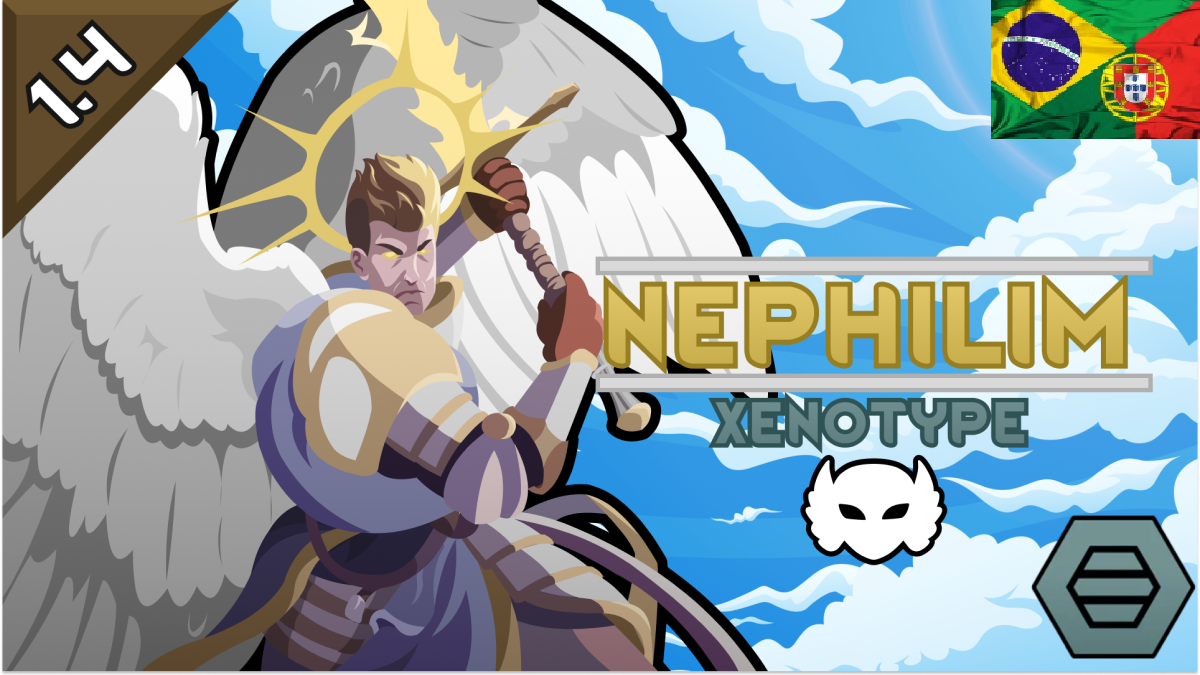 Nephilim Xenotype pr mod preview for RimWorld
