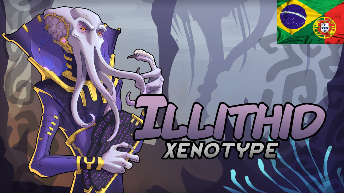 Illithid Xenotype pr mod preview for RimWorld