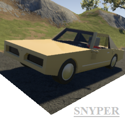 1962 Snyper - 2 Seater - 11 Gal 4 WD Sport