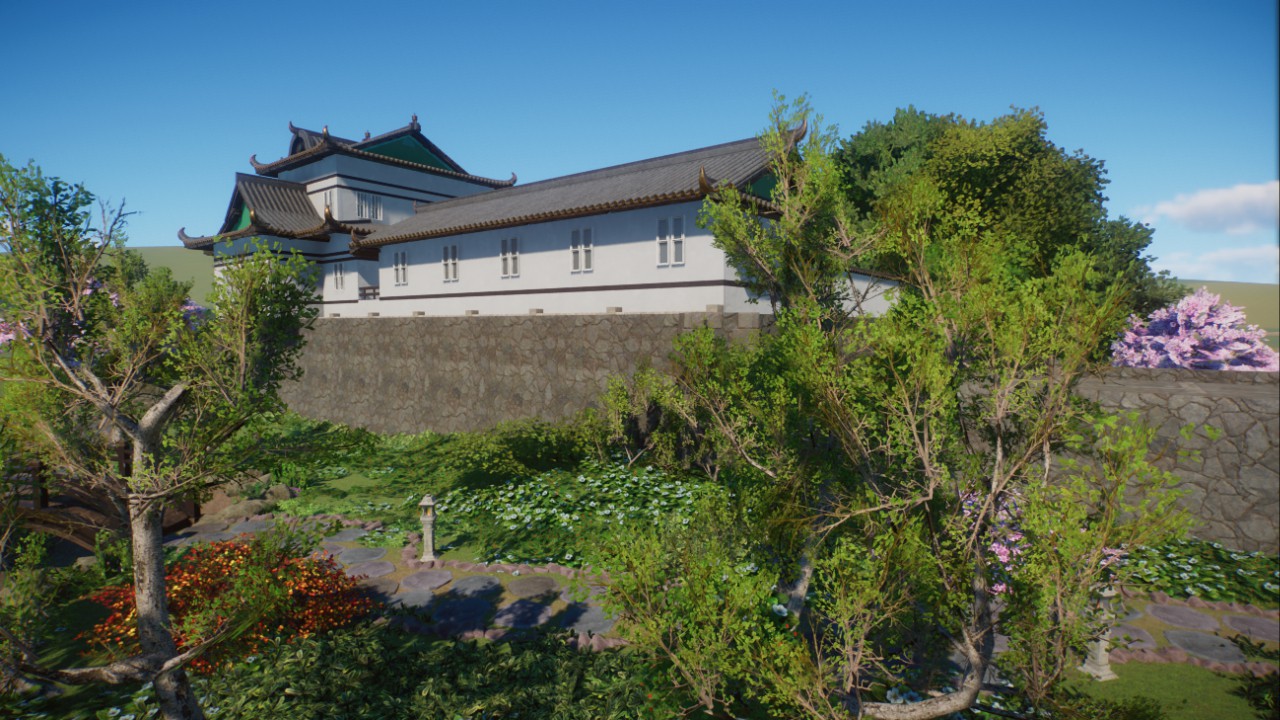 Japanese Castle Plaza