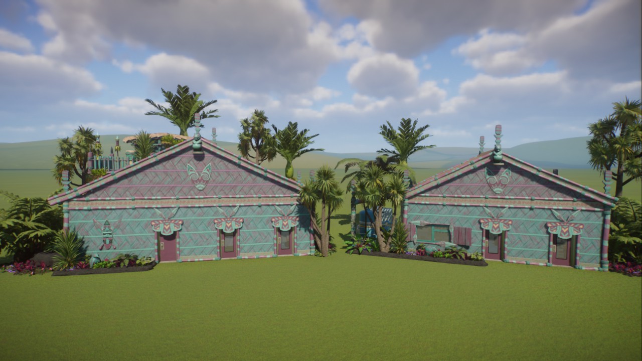 Oceania DLC Staff building small and big
