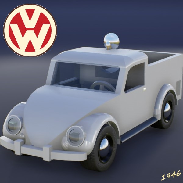 1946 Volkswagen Beetle Factory Pickup