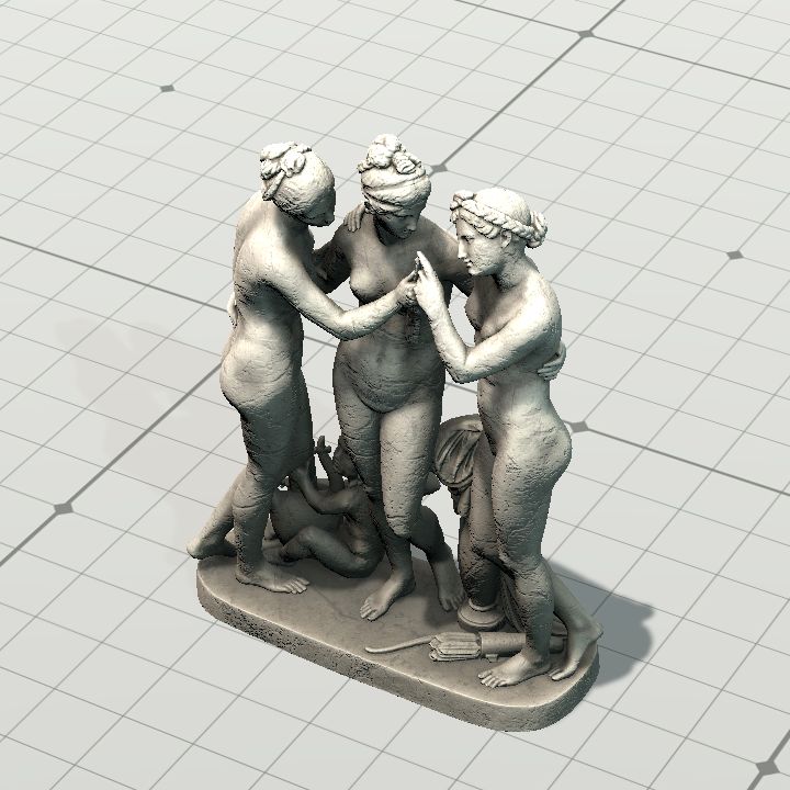 The Graces , and Cupid with the Lyre