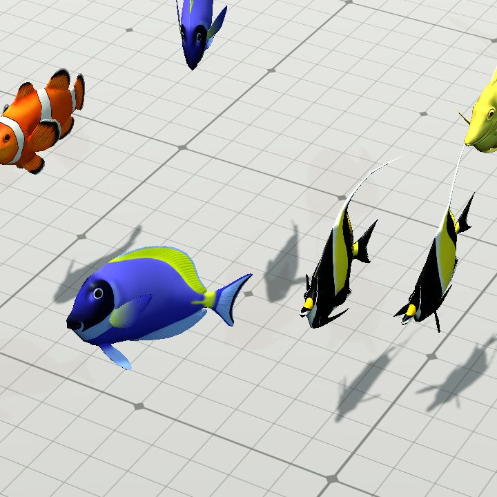 Animated Fish Swimming