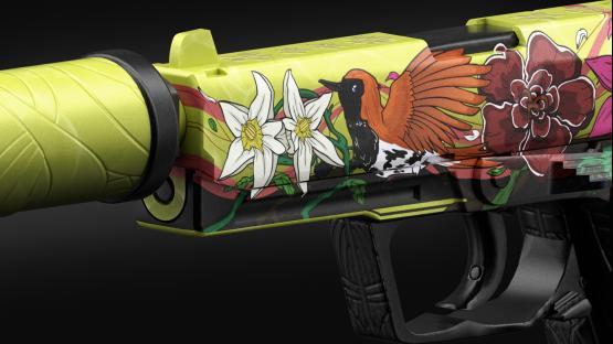 USP-S | SOLANUM yellow 
