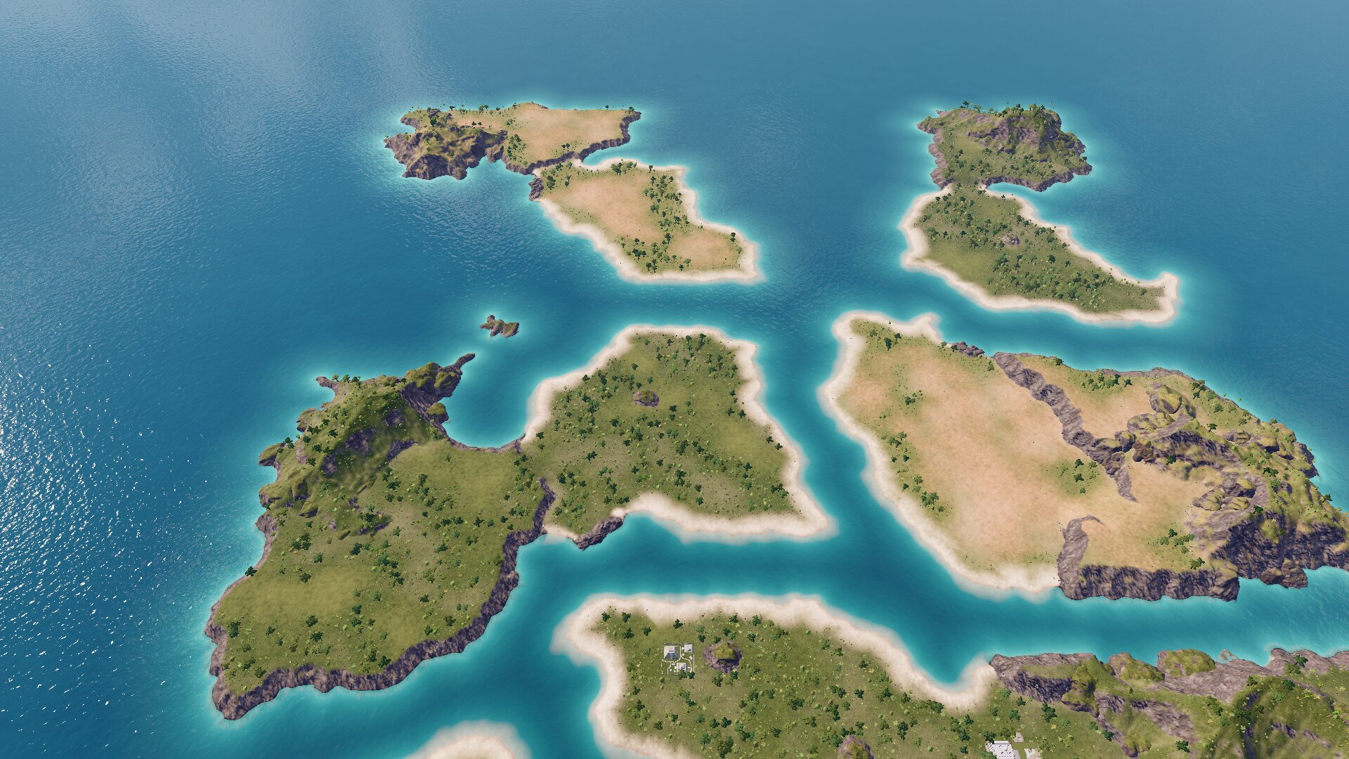 MX's Pix: Six Large Plateau Islands 1