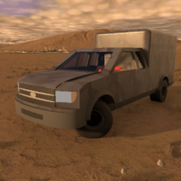 pickup with detachable weapons