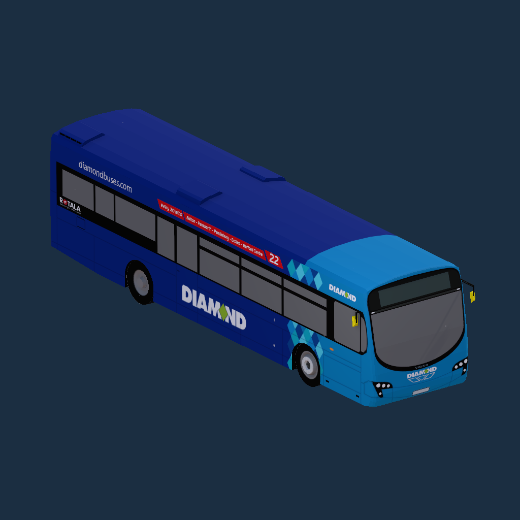 Diamond North West Route 22 Branding (Fictional)