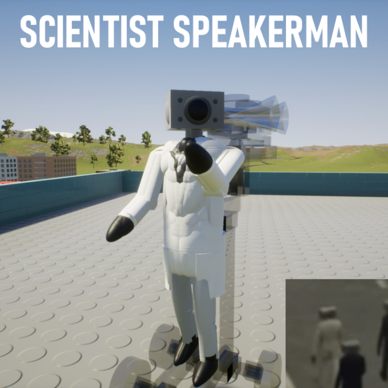 Scientist Speakerman! Skibi