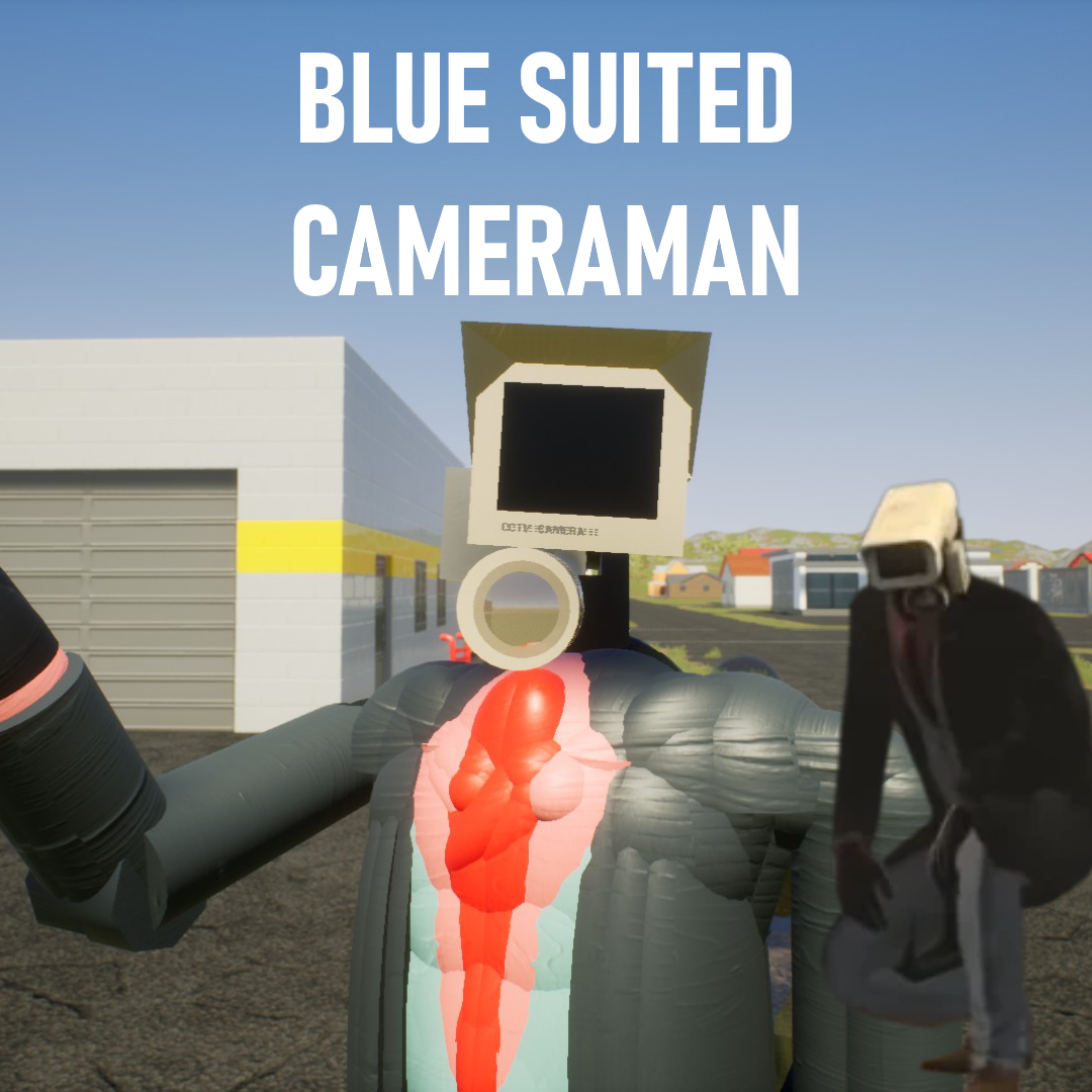 Blue Cameraman! Skibi