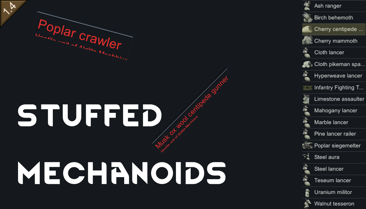 [Discontinued] Stuffed Mechanoids