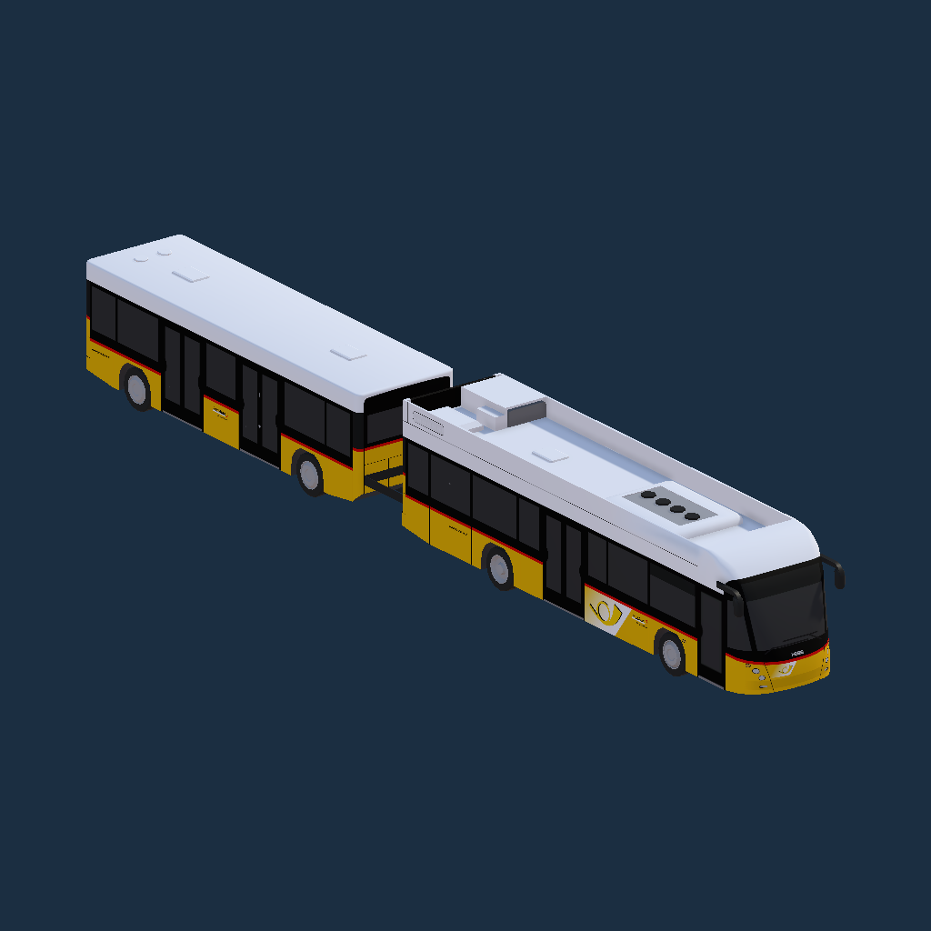 Postauto BusZug (2-Türer)