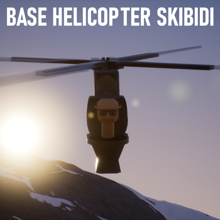Normal Helicopter Glasses Skibidi Toilet! Skibi