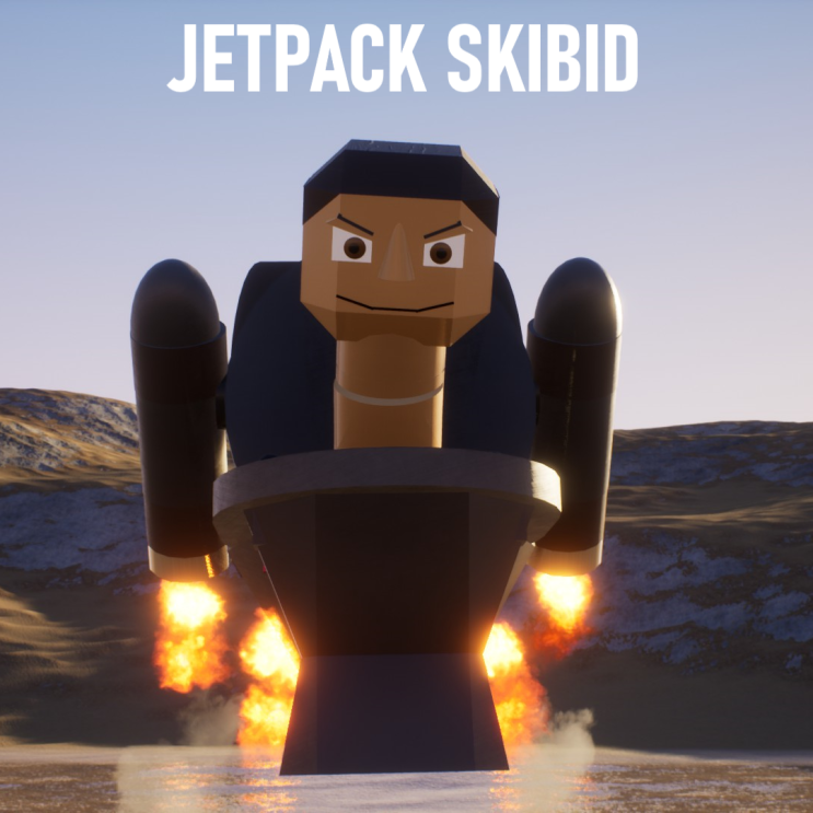 Jetpack Skibidi Toilet! Skibi