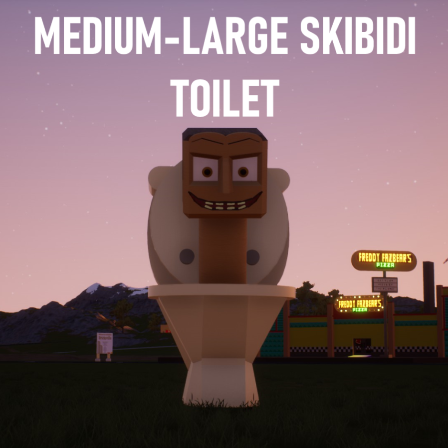Medium-Large Skibidi Toilet! Skibi