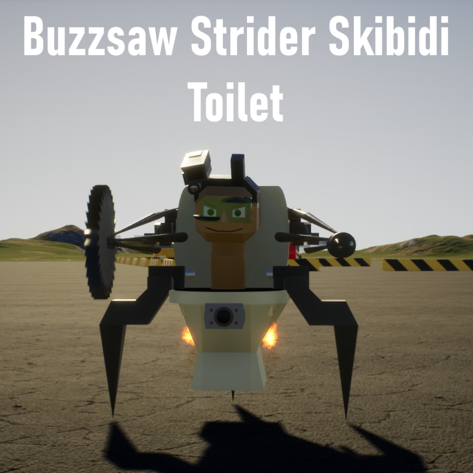 Buzzsaw Strider Skibidi Toilet! Skibi