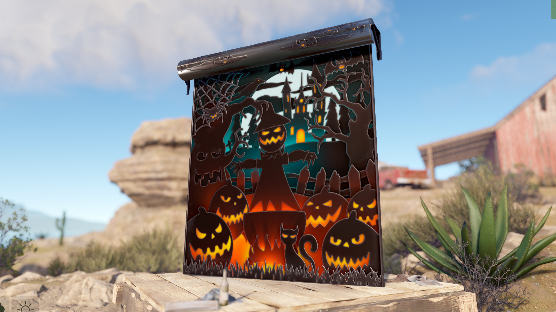 Grim Farm Garage Door
