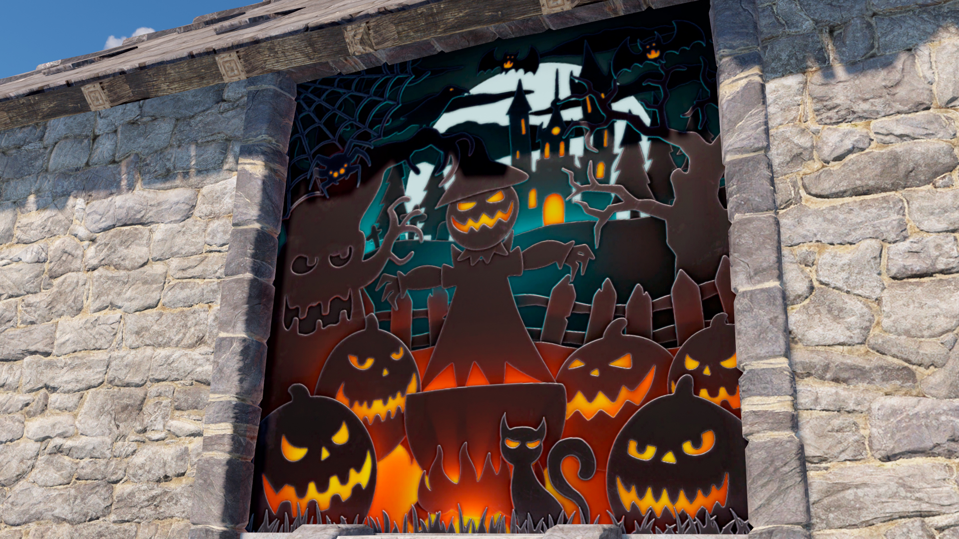 Grim Farm Garage Door
