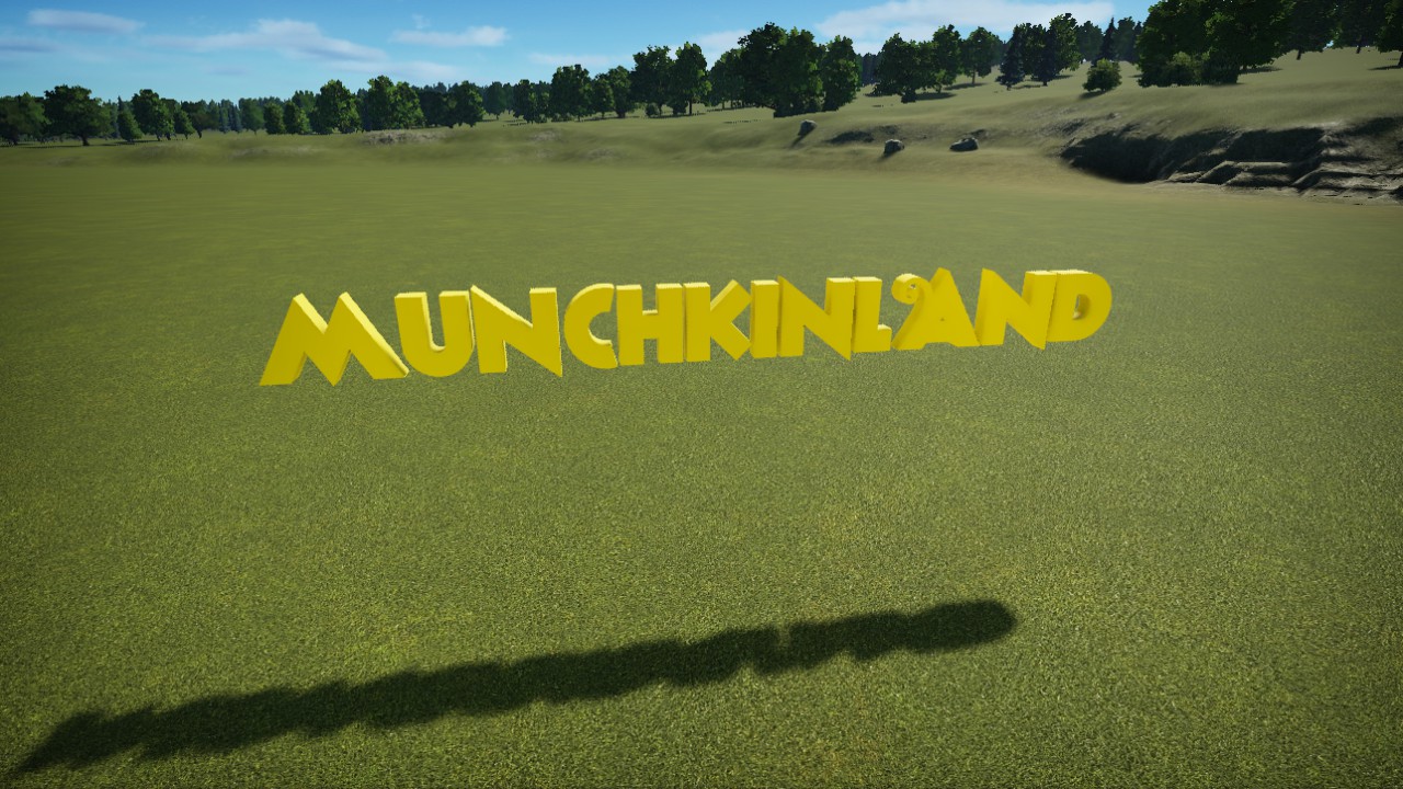 OZ-Munchkinland3dSign
