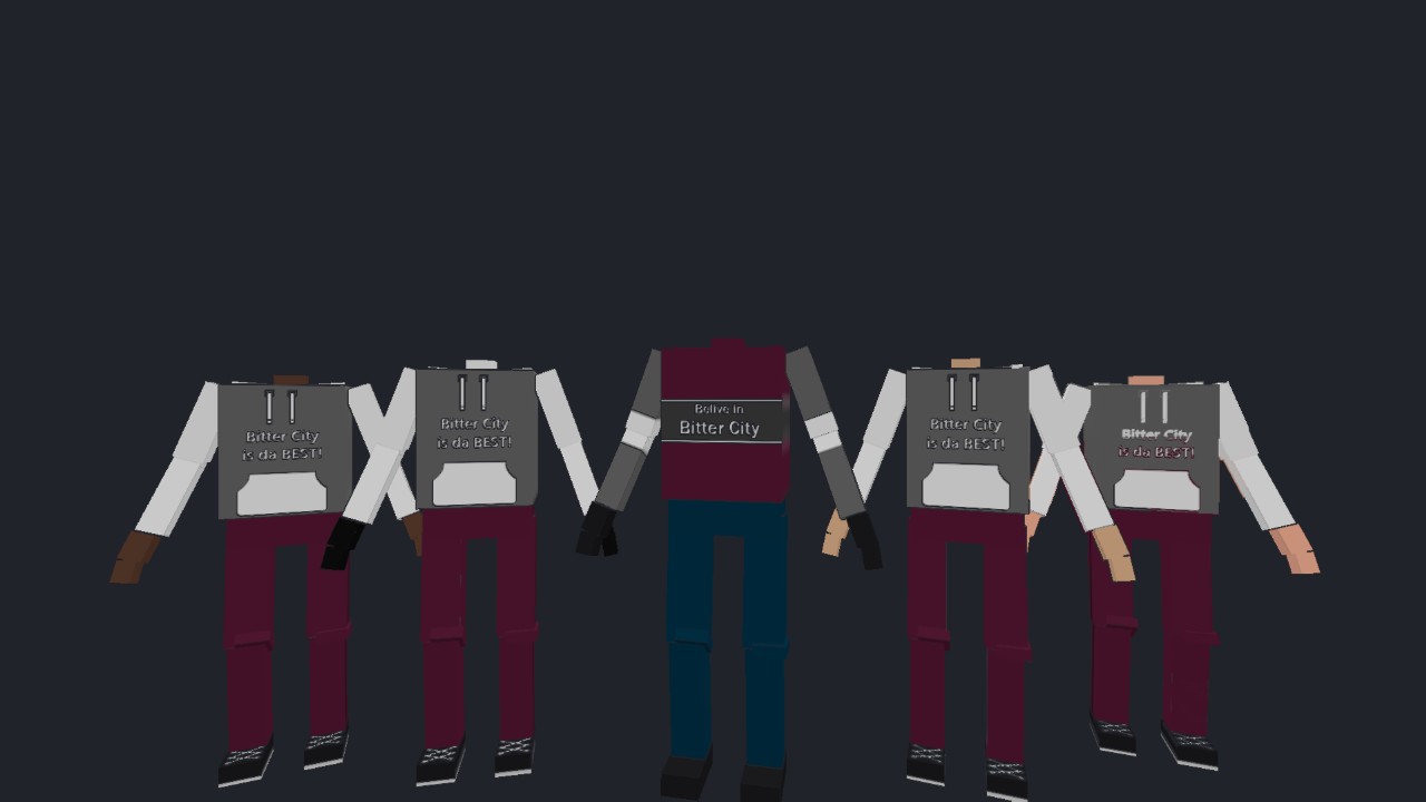 Bitter City Fans Pack(Body Textures)