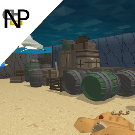 Nerdy Penguin Aquatics - Pirate Scenery Pack