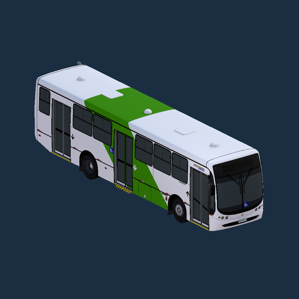 Transantiago Express (Busscar Urbanuss Pluss I - OF1721 repaint)