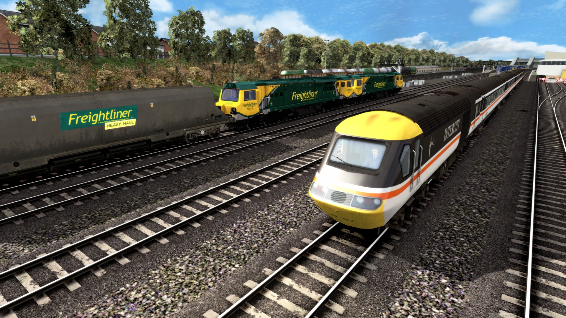 3Q09 HST Prototype Test Train Part 3