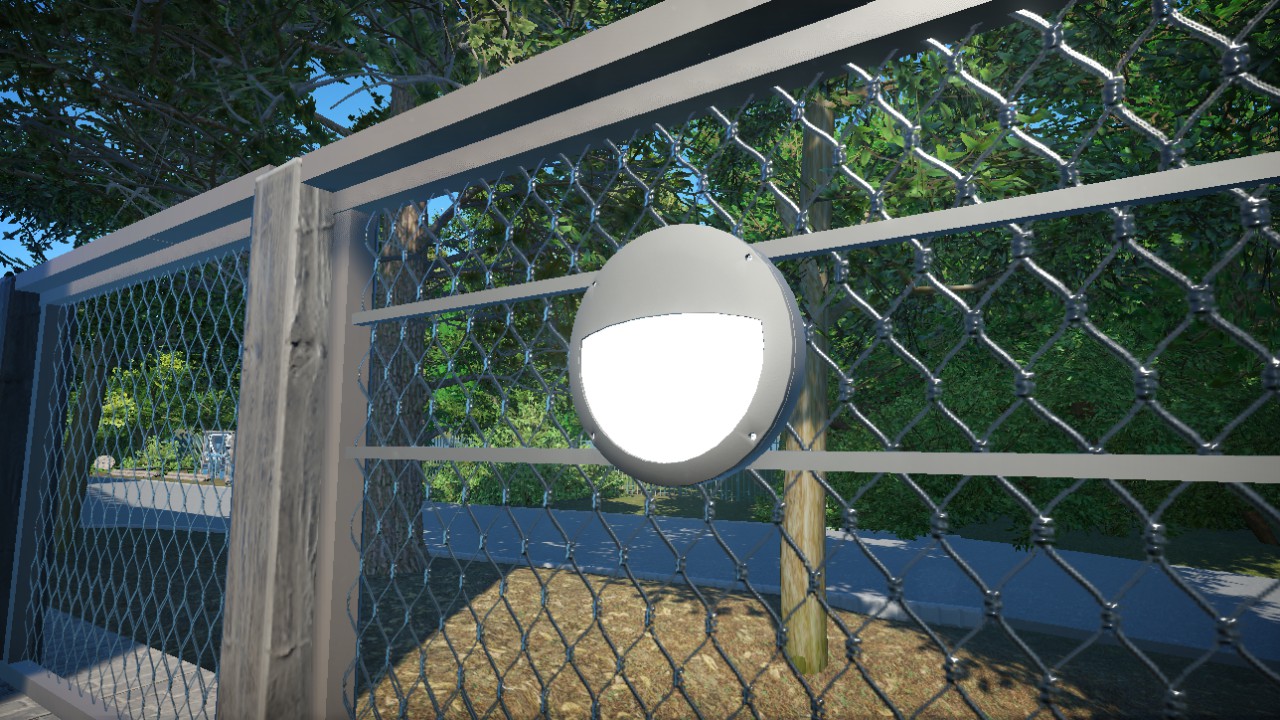 Round Catwalk Evac Light Flexicolour