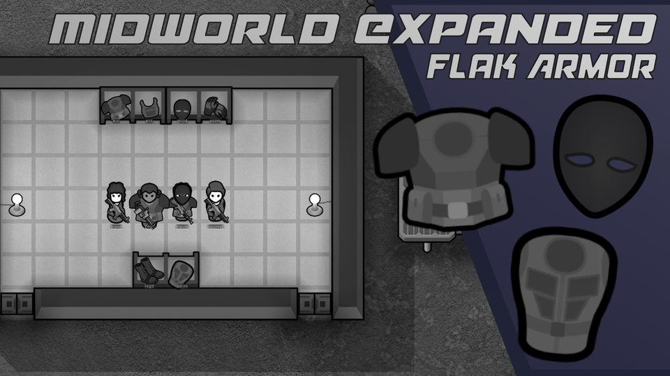 中部世界拓展：防弹护甲简中汉化 Midworld Expanded: Flak Armor zh