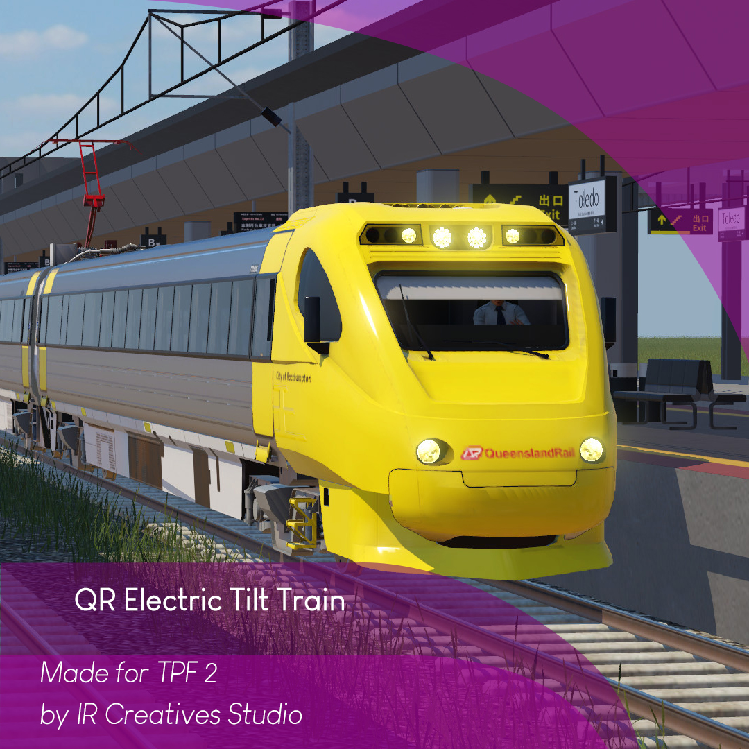 Queensland Rail Electric Tilt Train