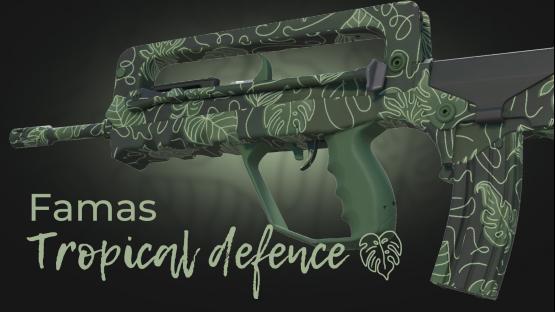 Famas | Tropical defence (patternbased)