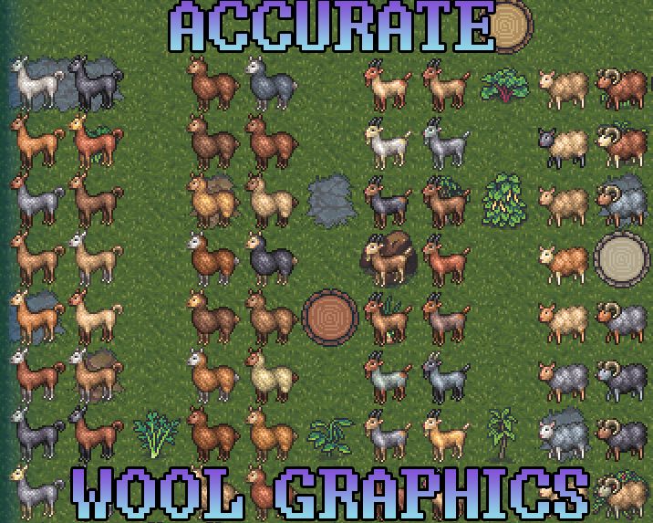 Accurate Wool Graphics