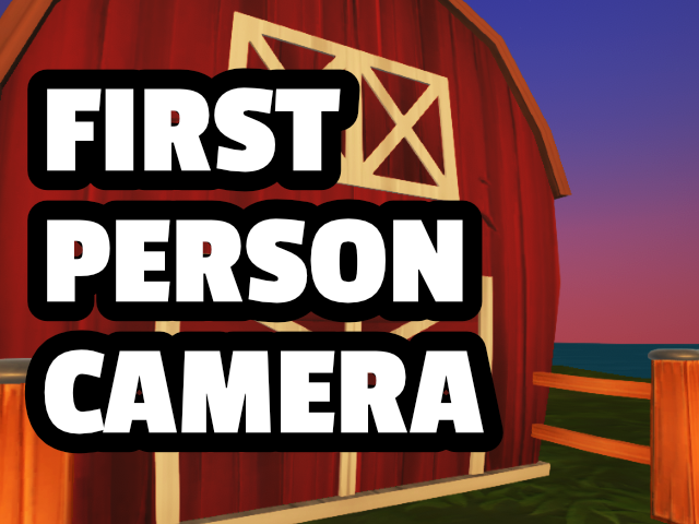 First Person Camera