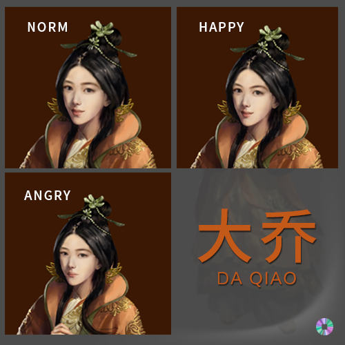大乔_daqiao character_纯立绘美化
