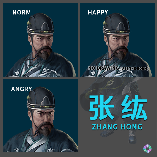 张纮_zhang_zhao zhangzhao character 纯立绘美化