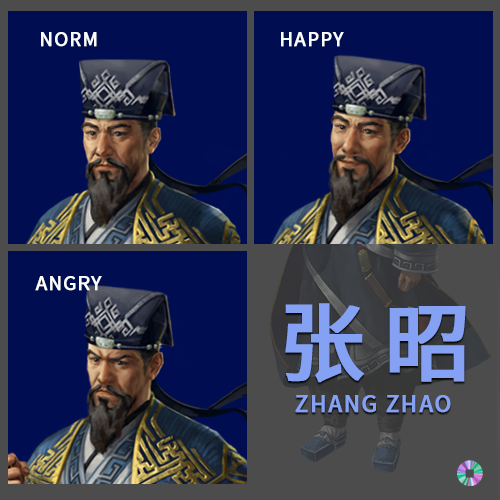 张昭_zhang_zhao zhangzhao character 纯立绘美化