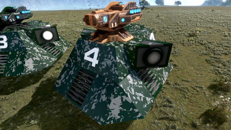 CV TURRET heavy missile