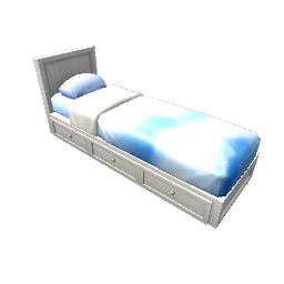 TS4 Kids bed - cloud