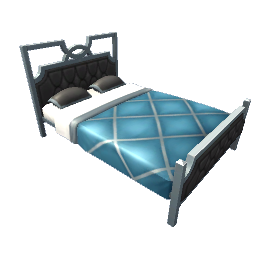 TS4 Double bed - teal