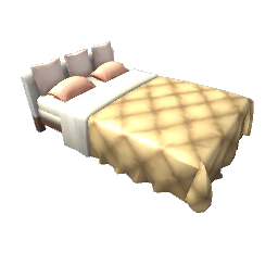 TS4 Double bed - yellow