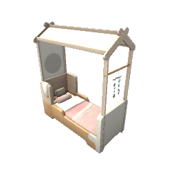 TS4 Toddler bed - pink