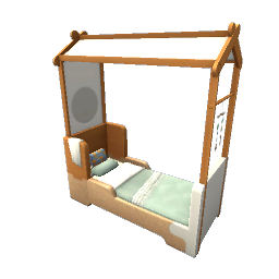 TS4 Toddler bed - green