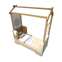 TS4 Toddler bed - purple