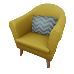 TS4 Armchair - yellow