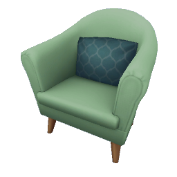 TS4 Armchair - green