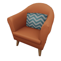 TS4 Armchair - orange