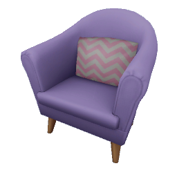 TS4 Armchair - purple